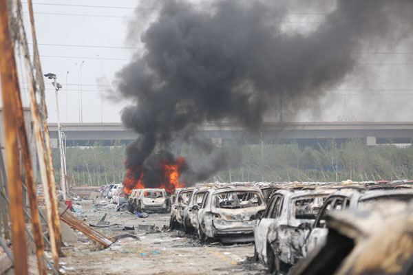Man rescued from Tianjin blasts site, under stable condition