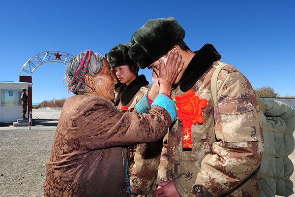Border soldiers reveal their higher calling
