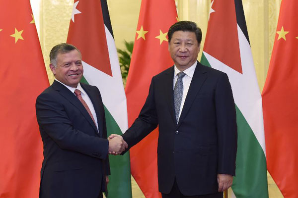 China, Jordan announce strategic partnership