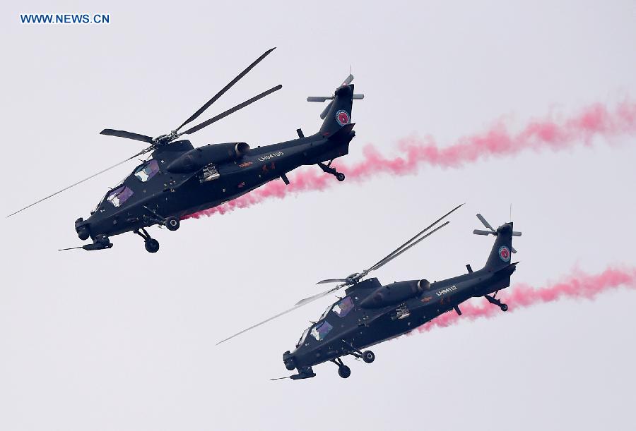 Intl Helicopter Exposition kicks off in Tianjin