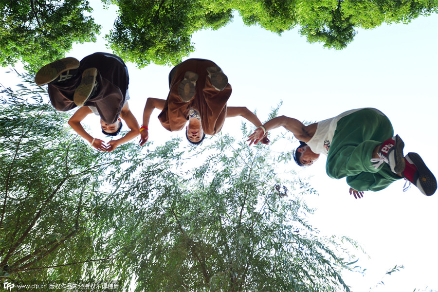 For Parkour fans, the city is the arena[3]- China