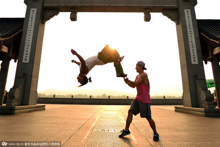 For Parkour fans, the city is the arena[6]- China