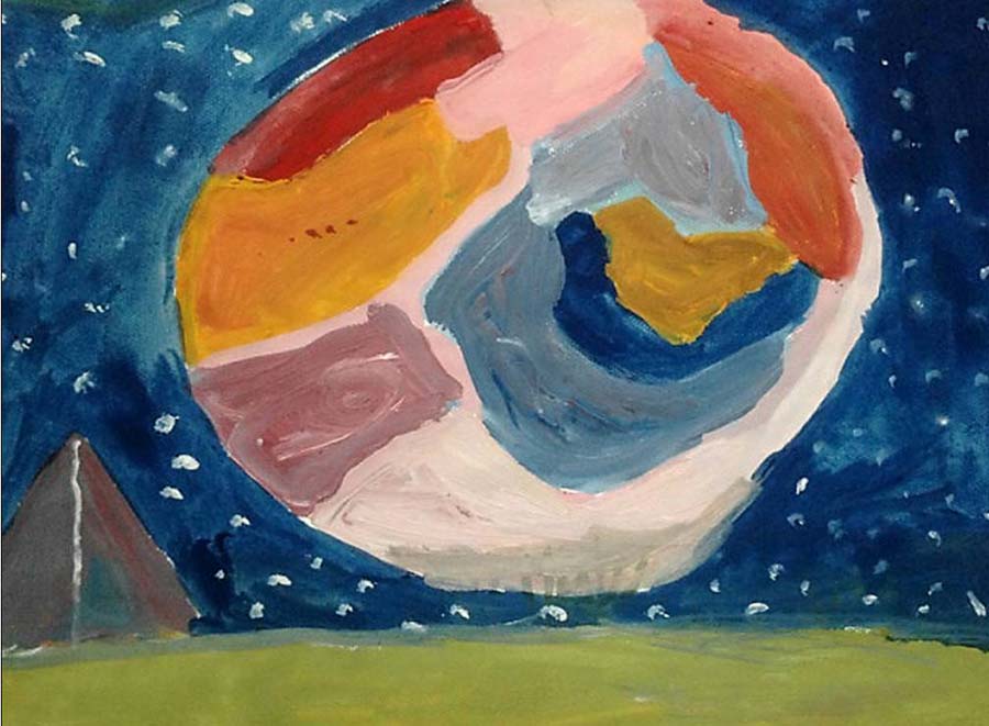 Art show draws attention to inner world of children