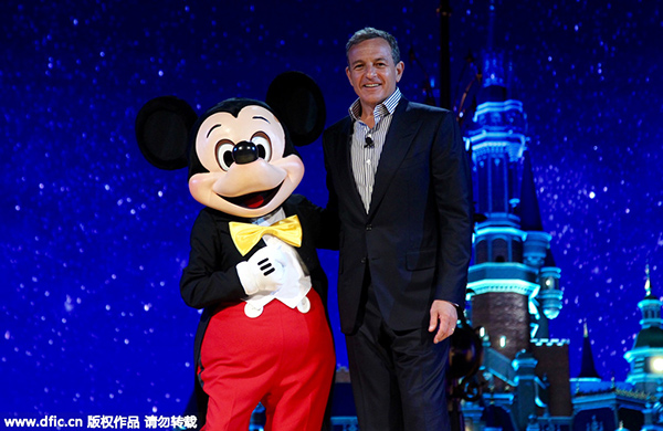 Walt Disney's CEO Robert Iger welcomes China's two-child policy