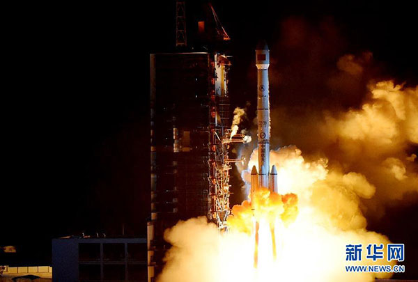 China launches new communication satellite