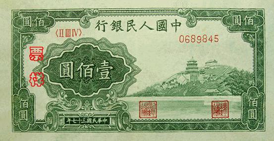 The evolution of RMB notes