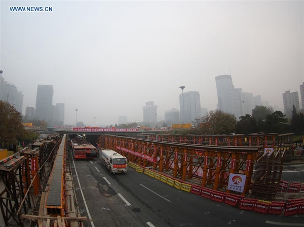 Pivotal Beijing cloverleaf junction closed for overhaul