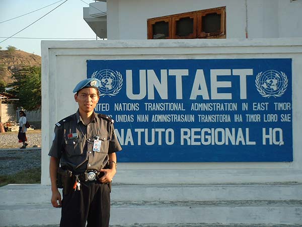 Elite officer from Hunan excels as recruiter for UN