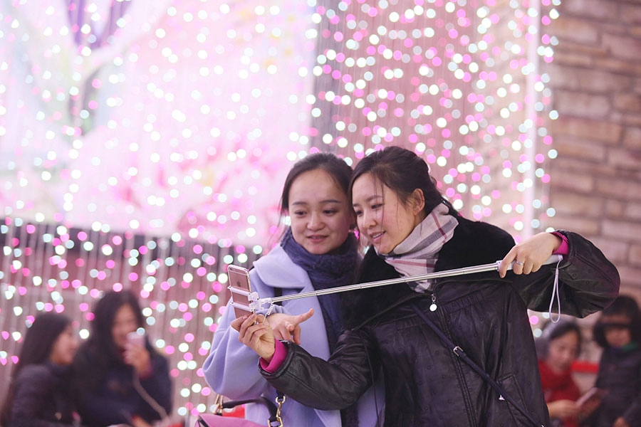 Lighting festival in Beijing