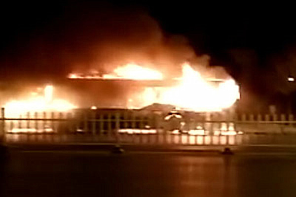 Suspect arrested as death toll in bus inferno rises to 17