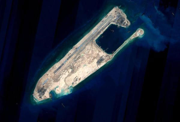 Second test flights performed at Nansha Islands