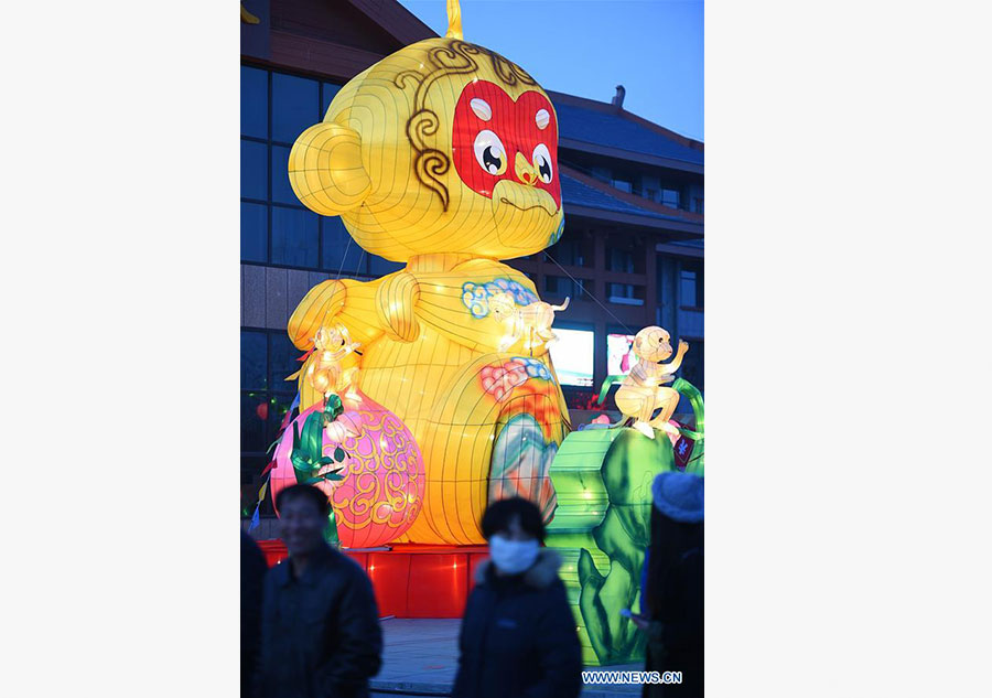4th snow and lights festival opens in Yinchuan