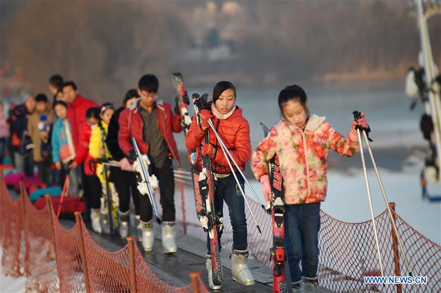 4th snow and lights festival opens in Yinchuan