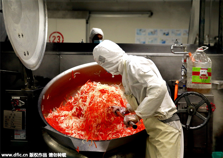 How food is made for high-speed rail