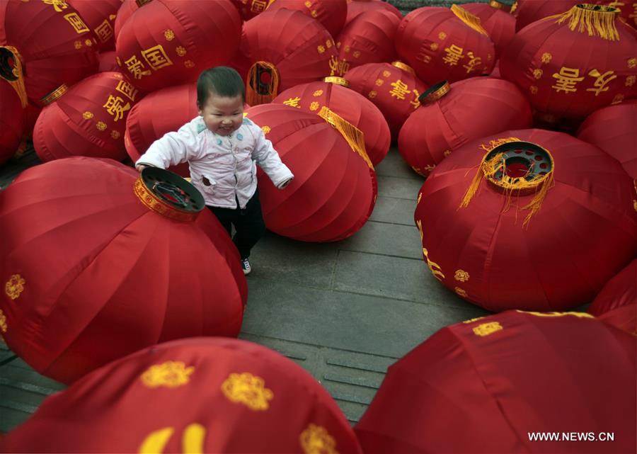 Preparation for upcoming Chinese Spring Festival