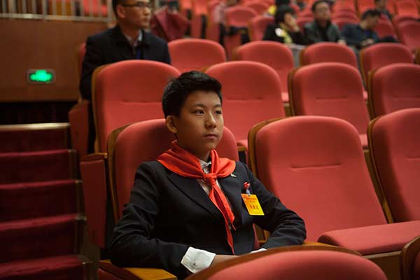 14-year-old invited to Shenzhen two sessions as an observer