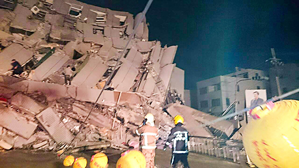 Six children among 23 killed in Taiwan earthquake