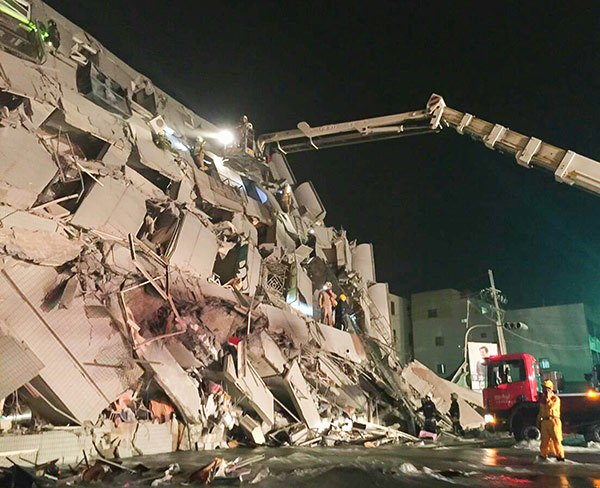 Six children among 23 killed in Taiwan earthqua