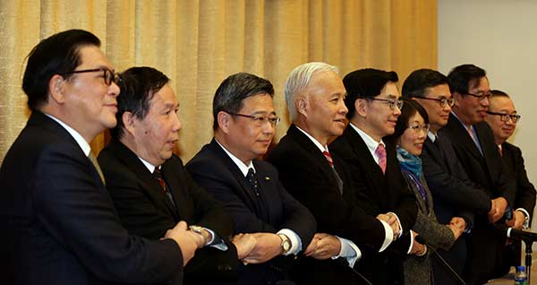 Violence, legislative inaction harming HK, leaders say