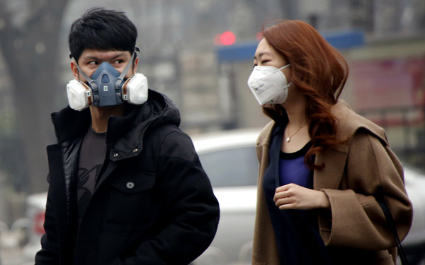 Two smog hot spots identified in Beijing by think tank