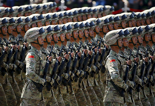 China terminates paid services in military