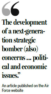 Experts see advantages in strategic bombers