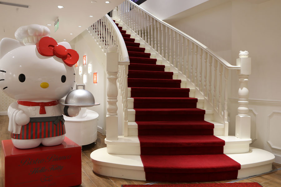 Shanghai opens first authorized Hello Kitty-themed restaurant