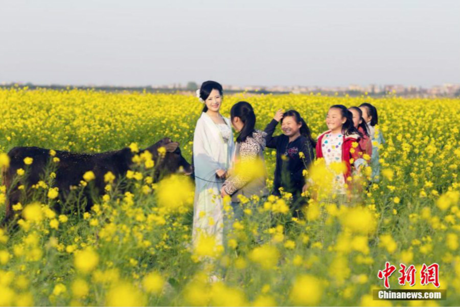 Official's photos an unusual attraction in Chinese village