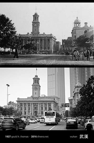 Now and then: Photos of same spot reveal changes in China