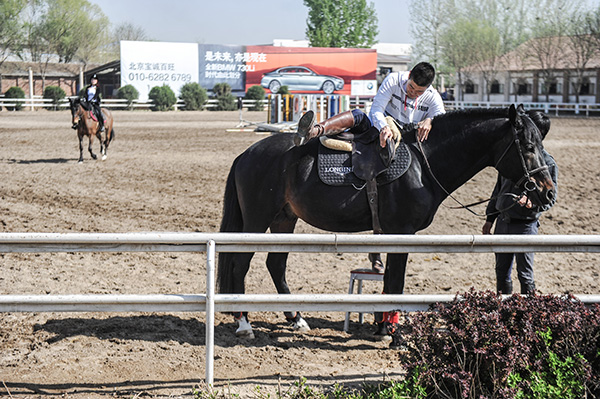 Equestrianism gains currency in China