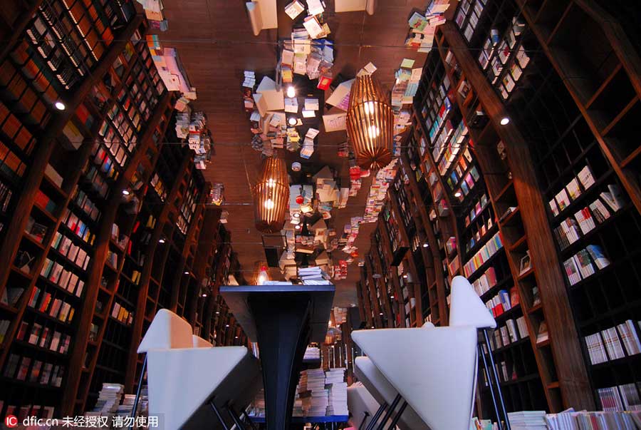 Maze-like bookstore opens new branch in Hangzhou