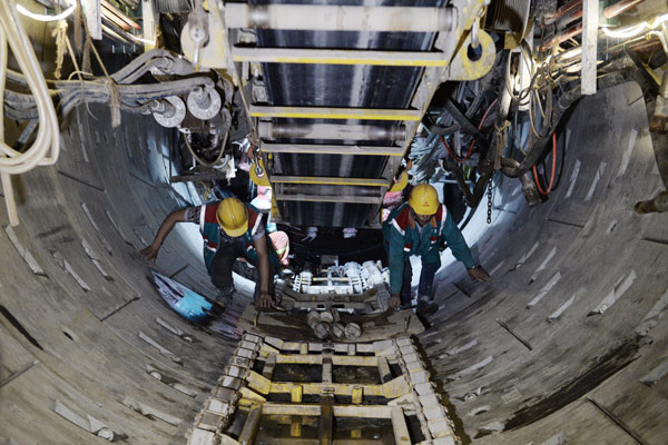 Underground water treatment plant to make waste useful