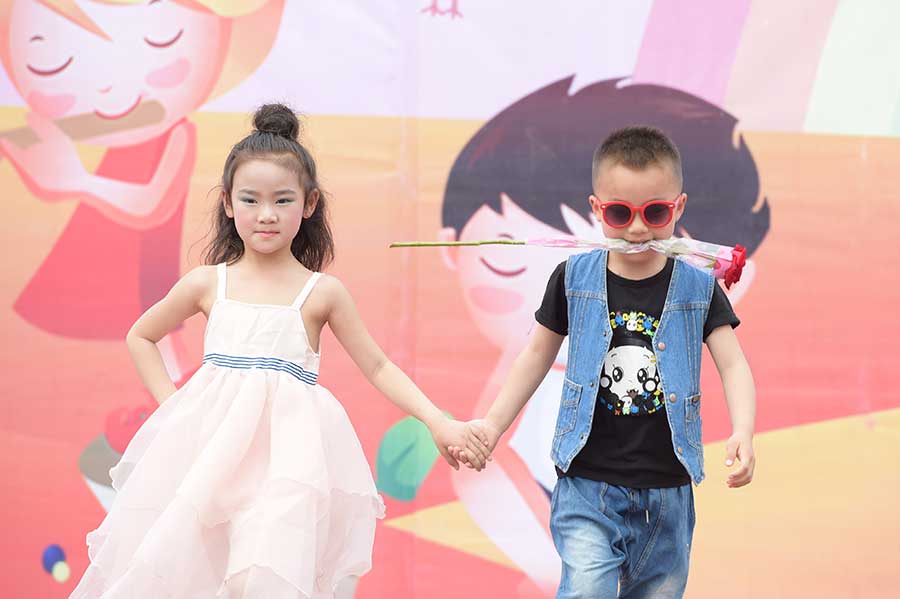 From cooking meal to catwalk, how students mark Children's Day