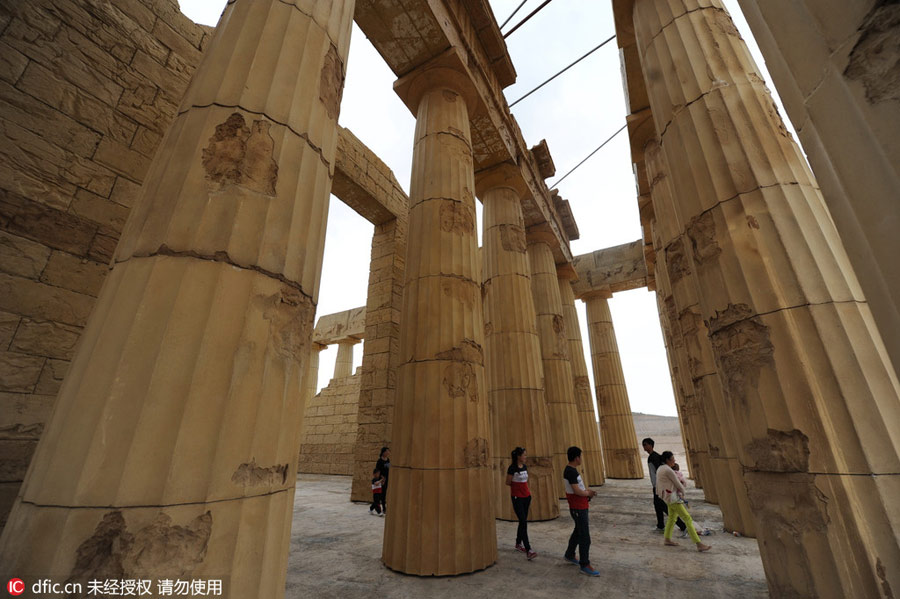 Sphinx appears along the Silk Road