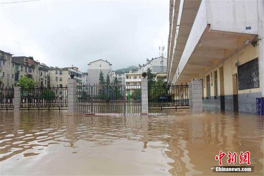 Floods, waterlogging in rain-battered Southern China