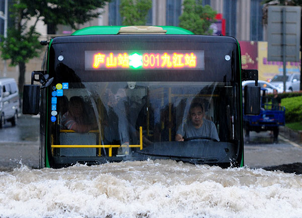 Thousands flee their homes amid fatal downpours