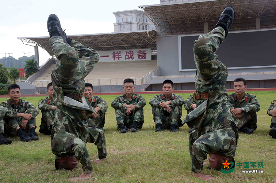 Yoga moves added to armed police physical training