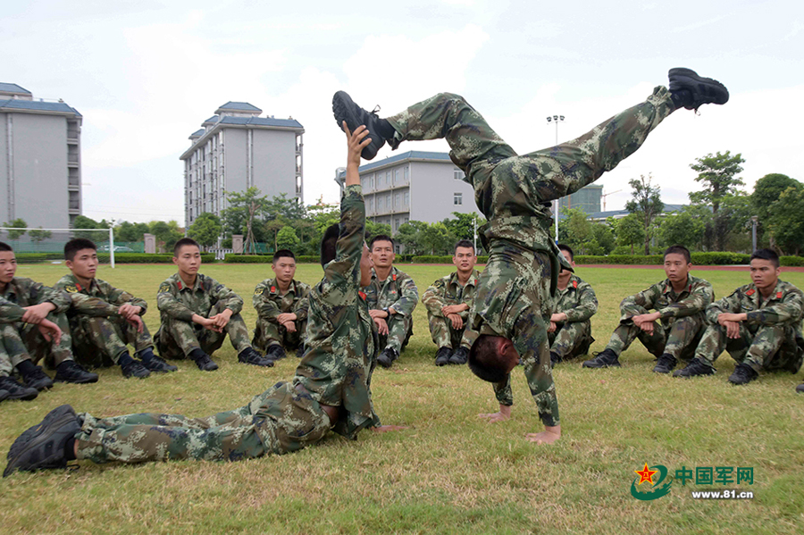 Yoga moves added to armed police physical training