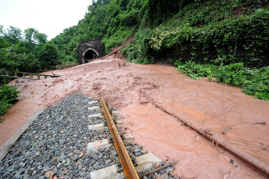 Yangtze River reaches flood stage for first time this year