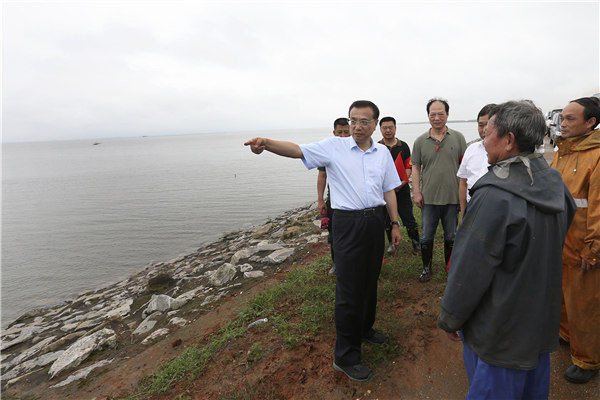 Li calls for better planning to prevent floods