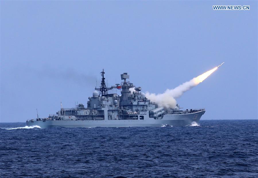 Navy tests its capabilities with E China Sea drill