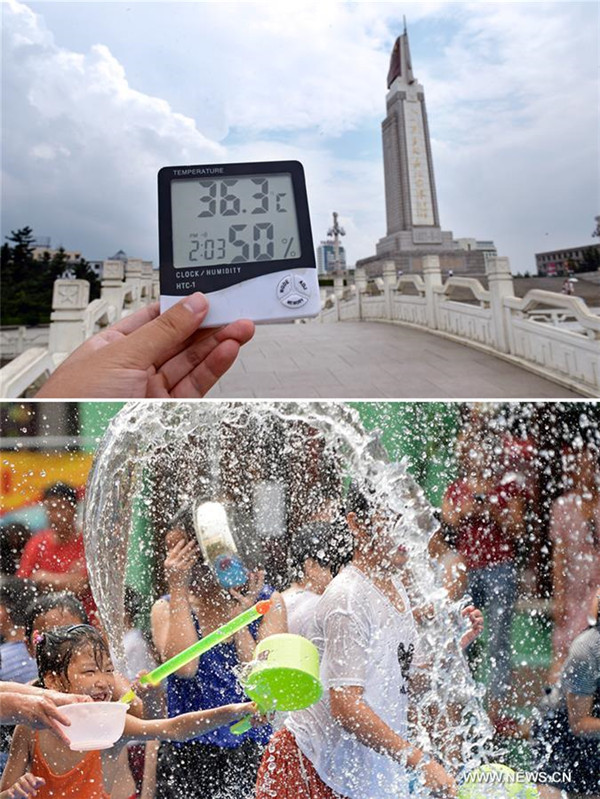 Heat wave engulfs most part of China