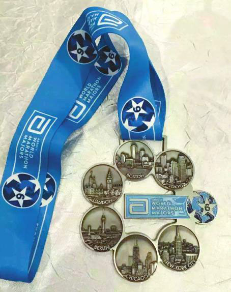 42-year-old Chinese woman runs six marathons in a year