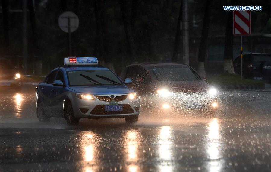 South China's Hainan affected by typhoon 'Dianmu'