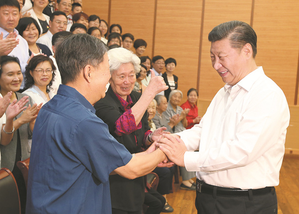 In visit to alma mater, Xi calls for equality