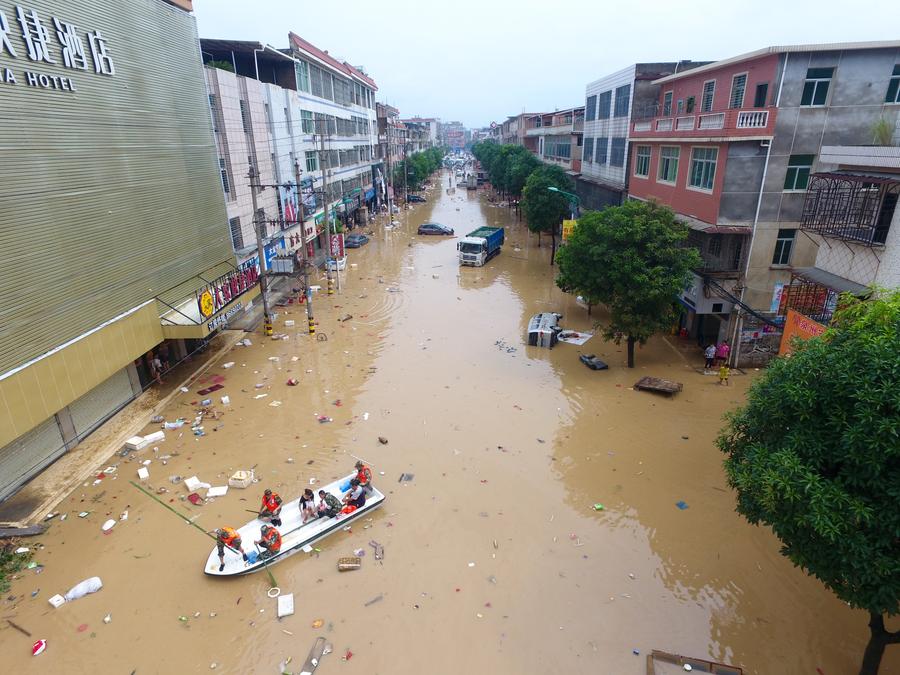 Typhoon Meranti and Malakas hit south China