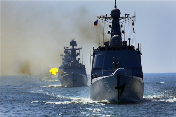 China-Russia naval drill ends with island-seizing mission