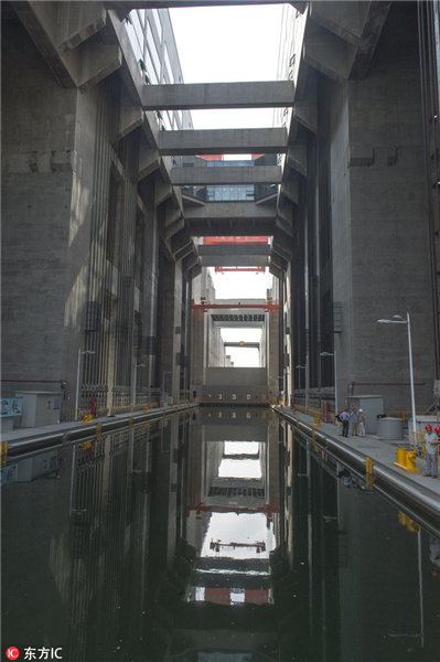 World's largest shiplift completes China's Three Gorges project