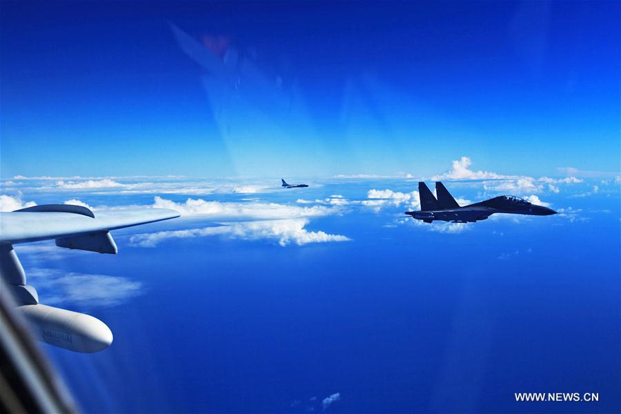 Air force in Pacific drill to test far-offshore strength