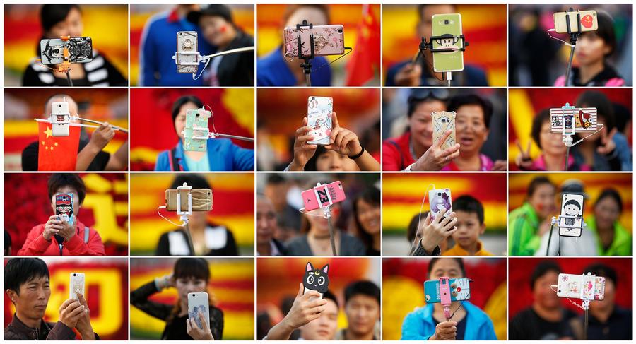 New China, new era: Selfies mark National Day